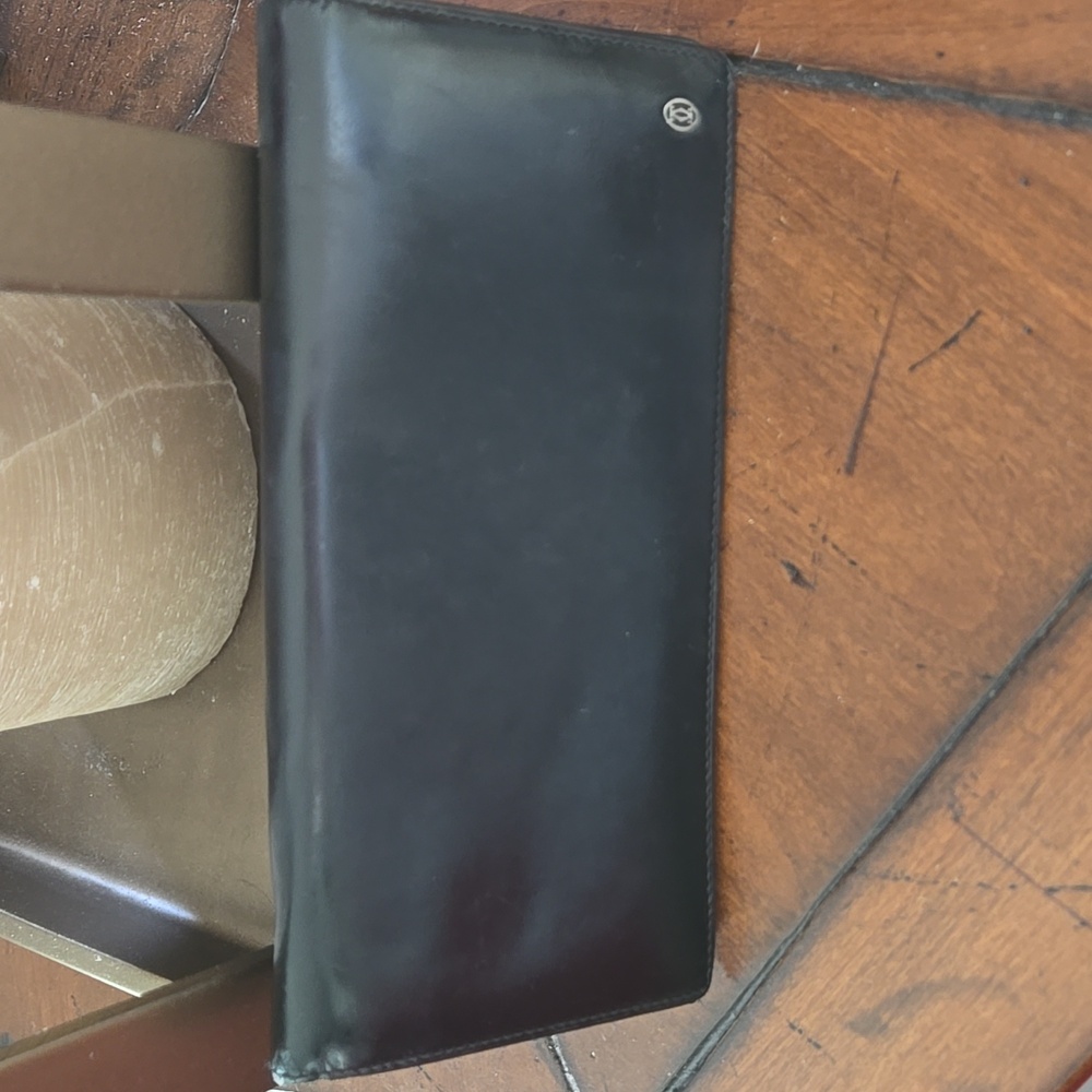 Cartier Black leather wallet